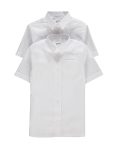 Short Sleeve Girls School Shirts 2 Pack