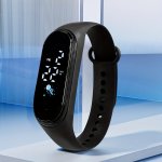 LED Astronaut Electronic Watch For Daily Use With Touch Screen And Sports-style Digital Space Bracelet Suitable For Daily Life A