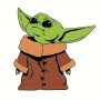 Yoda Wars-inspired Iron-on Heat Transfer Decal - Diy T-Shirt & Clothing Customization Mixed Colors Vinyl Material