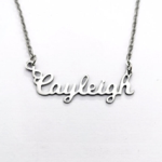 JBSA6INF - Personalized Stainless Steel Name Necklace With Infinity Symbol