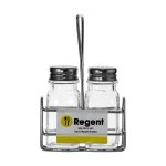 Regent Cleopatra Salt & Pepper Shakes On Wire Stand 70ML