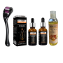 Biotin Hair Growth Oil X 2 Derma Roller With Argan Oil