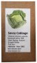 Heirloom Veg Seeds - Cabbage - Savoy