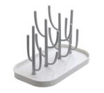 Coral Baby Bottle Rack - Grey