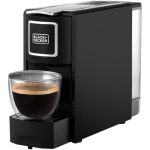 Black+Decker Capsule Coffee Machine 1140W Compact & Compatible With All Capsule Systems