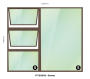 Top Hung Aluminium Window Bronze PTT2118 2 Vent W2100MM X H1800MM