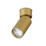 Kaapstad Black Gold White Adjustable Ceiling Surface Light - White