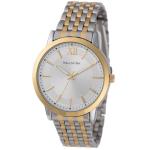 Two Tone Strap White Dial Men's Watch HD1453S