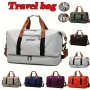 Large Capacity Travel Luggage Handbag Lightweight Zipper Duffel Bag Outdoor Yoga Bag Training Bag