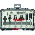 Bosch Bit Router Trim & Edge 1 4IN Set 6PCE