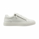 Calvin Klein Low Top Lace Up Mono Wht