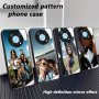 Customized Mobile Phone Case With Photo Pattern Acrylic Mirror Feel High Definition Black Soft Edge Suitable For Huawei NOVA9/8/PRO/SE/YOUTH/I/4G/Y90/Y70 PLUS/Y61/Y60