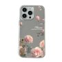 Compatible With Iphone 13 Pro Max Mirror Case Pink Rose Acrylic Cover
