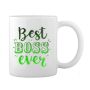 Best Boss Ever Personalized Coffee Mug Women's Man's Gift Birthday Gift