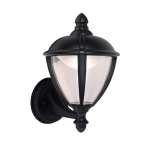 Iona LED Aluminium Outdoor Wall Light Black