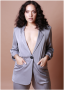 Tyra Soft Suit Jacket - Grey - S