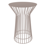 Tall Monica Side Table - Pebble Ferro