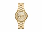 Lennox Three-hand Gold-tone Stainless Steel Woman Watch MK7229