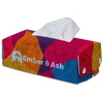 Pre-production Sample Hoppla Revive Rpet Felt Tissue Box Cover - Light Grey