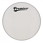 28 Inch Marching Bass Drumhead – White
