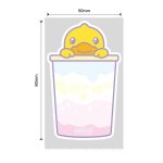 NB468 - - B1 B21 B3S B4 - 50X80MM - 95 Duck Labels