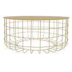 Grid Coffee Table - Dune Ferro