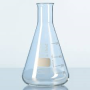 Erlenmeyer Flask Glass Narrow Neck