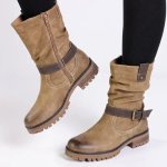 Pierre Cardin Calda Boots - Taupe - 8