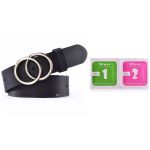 Bundle-circle Stylish Black Belt