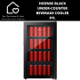 Hisense Black Under-counter Beverage Cooler - 91L