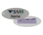 Name Badge Pin Clip - Std Size 65MM X 25MM