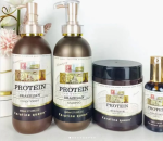 Natural Keratin Queen Shampoo And Conditioner Set 4 Bottles