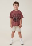 Cotton On Regular Fit Short - Albany Ecru