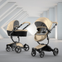 Mima Xari Black Frame - Black / Champagne / Stone White