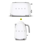 Smeg – Toaster And Kettle Pack Gloss – White