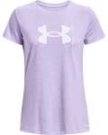 Women's Ua Tech Twist Graphic Short Sleeve - Purple Tint LG