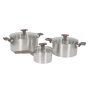 Bennett Read Titan Chef 6 Piece Extra-large Stainless Steel Cookware Set