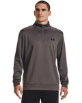 Men's Armour Fleece Zip - Black XXL