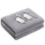 Russell Hobbs Coral Fleece Electric Blanket Double Grey
