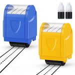 Dashed Handwriting Lines Practice Roller Stamp Parents And Teachers Roller Self-inking Line Rolling Stamps Handwriting Practice