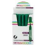 Permanent Marker Bullet Point Green - Box Of 10