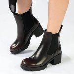 Madison Jolinda Ankle Boot - Wine - 8