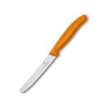 Victorinox Swiss Army Victorinox Swiss Classic Tomato And Table Knife Serrated Orange - 11CM