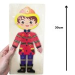 Wooden Body Puzzles Assorted