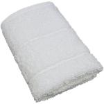 Plush Guest Towel White