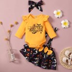 Happy Halloween Romper Dora Dress And Headband