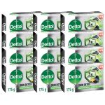 Dettol 12X175G Bar Soap Hygeine Hand & Body Soap Skin Detox Personal Care With Charcoal & Aloe Extracts