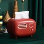 Vintage Radio Tissue Box - Fine Living