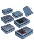 Ecohub 7 Set Packing Cubes Tear-resistant Luggage Packing Organizers With Number Icon For Travel Accessories Luggage Suitcase Ma