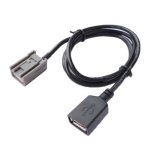 Car USB Cable For Honda City Accord Odyssey Crosstour Civic